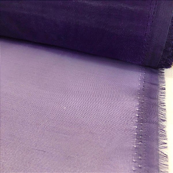 Organza Cristal - Violeta - 1,50m de Largura