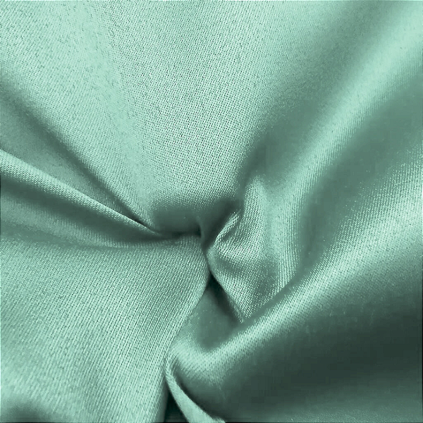 Tecido Prada Acetinado - Verde Menta - 1,50m de Largura
