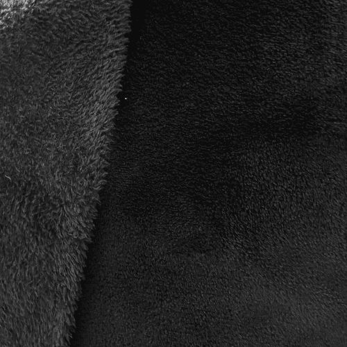 Tecido Soft Ultrasoft - Preto - 1,60m de Largura