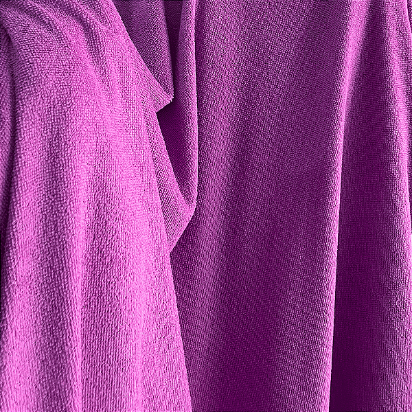 Tecido Atoalhado Felpudo Microfibra - Roxo Claro
