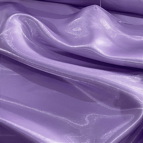 Tecido Zibeline Glow - Lilás - 1,50m de Largura | Brilho e Estrutura Sofisticada
