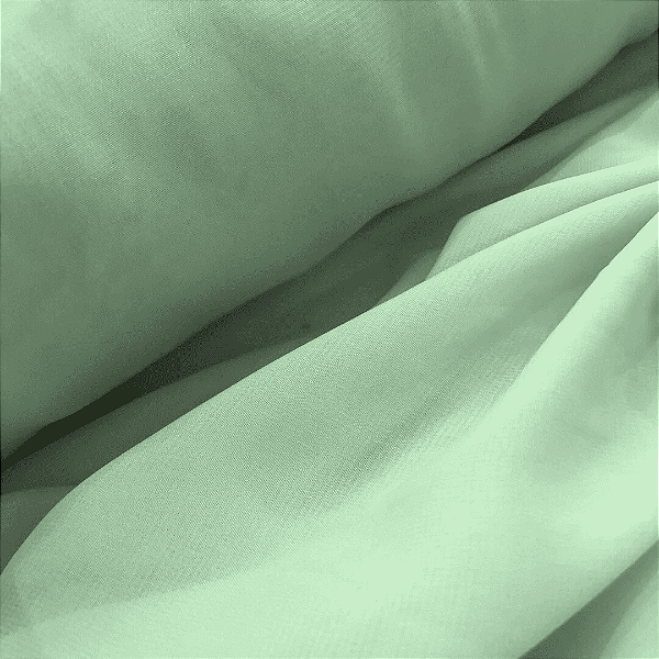 Musseline - Verde Menta - 1,50m de Largura