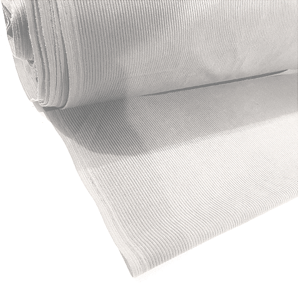 Tecido Veludo Cotelê com Elastano - Off White - 1,50m de Largura | Estrutura, Conforto e Estilo Retrô-Chic