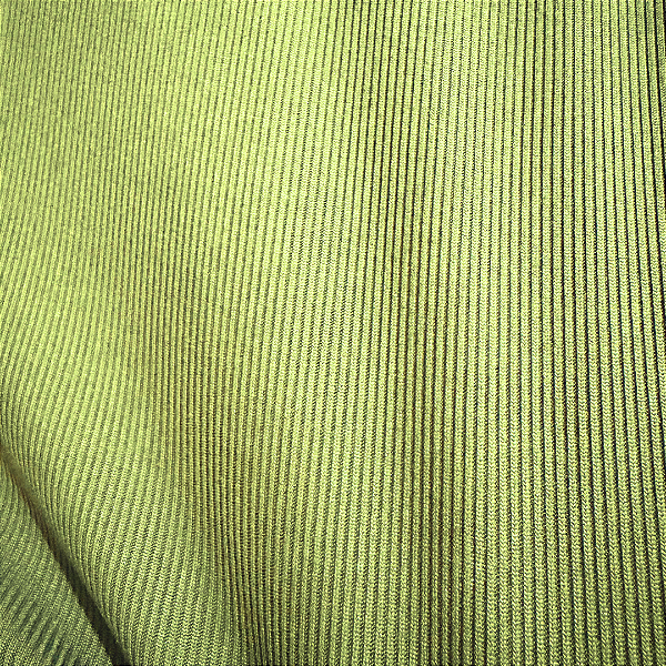 Malha Canelada - Verde Pistache - 1,50m de Largura