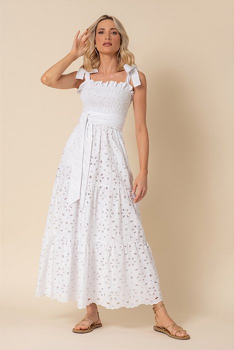 VESTIDO LAÍS DE LAISE - BRANCO