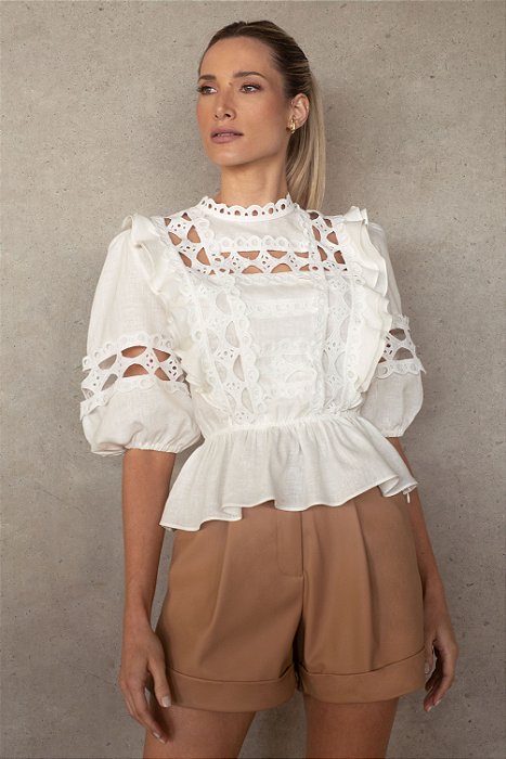 BLUSA ZOE - OFF WHITE