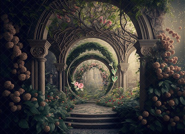JARDIM  Porta 3D