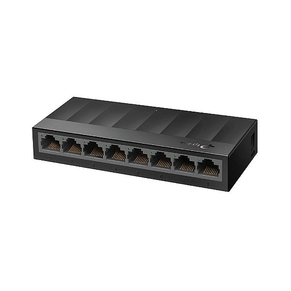 Switch de Mesa TP-Link Lite Wave Gigabit com 8 Portas Ethernet 10/100/1000  Mbps, LS1008G - Conexam Tecnologia