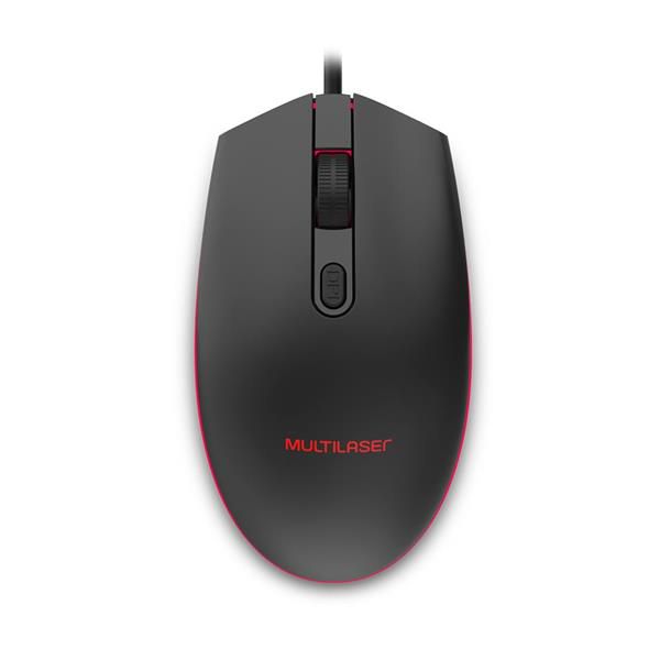 Mouse Gamer Warrior Rayner 3200DPI 7 Botões QuickFire - MO207 - warrior