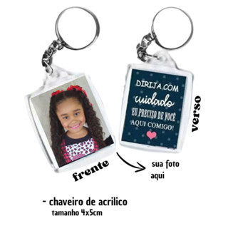 Chaveiro Dirija com Cuidado Papai