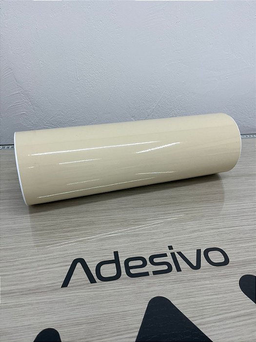 Adesivo Protect Gloss - BEGE CLARO  ( Largura 39.5cm ) - VENDA POR METRO
