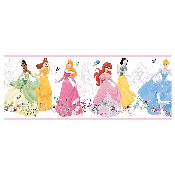 Faixa para Quarto Princesas Disney