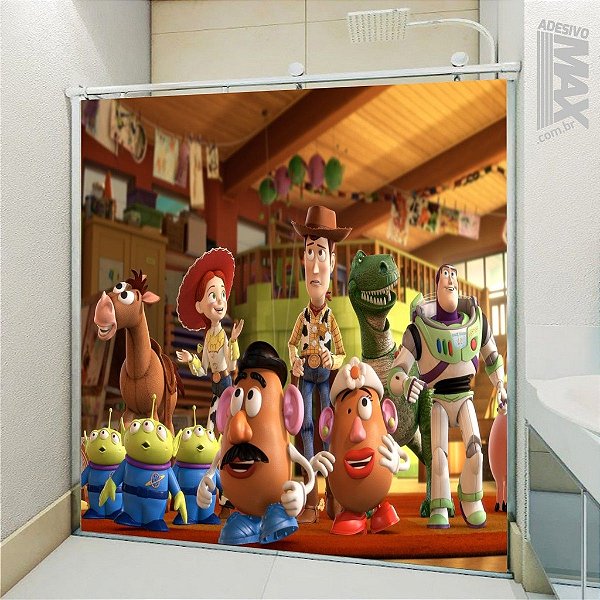 Adesivo Box - Toy Story Woody Buzz Cara de Batata