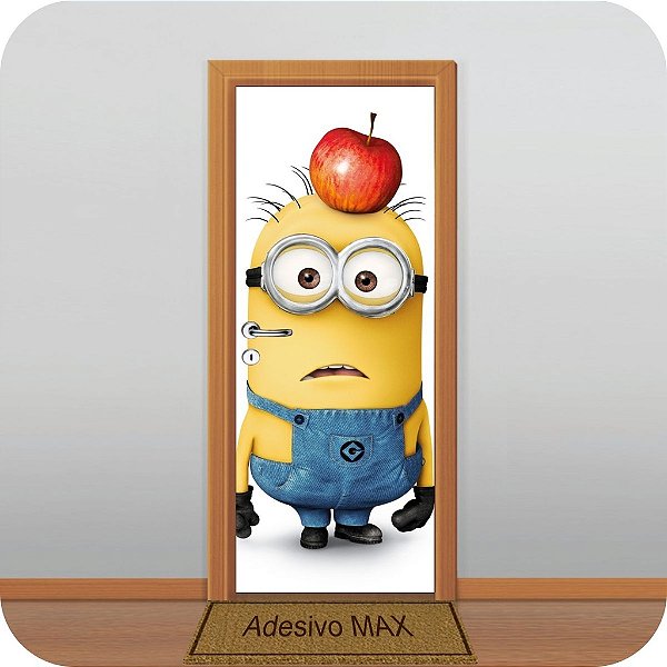 Adesivo de Porta - Minions 4