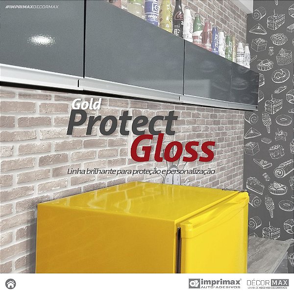 Adesivo Protect Gloss Transparente  (Largura 1,40m) - VENDA POR METRO