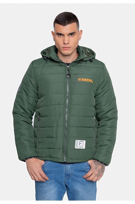 Jaqueta Fatal Pesada Verde Militar Original
