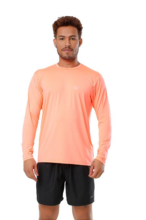Camiseta Térmica Manga Longa Uv 50 Frio Calor Elite