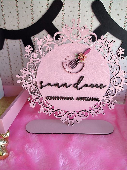 Logotipo de Mesa - Personalizável para sua empresa