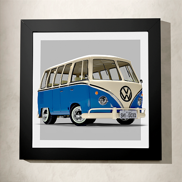 Kombi Azul Real