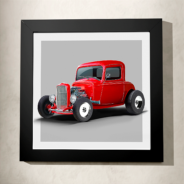Hot Rod Coupé Vermelho
