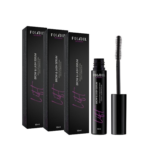 Lift Sérum - Cílios e Sobrancelhas (3 Frascos)