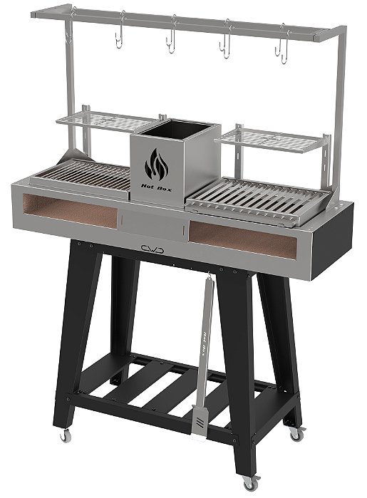 HOTBOX PARRILLA DUPLA - GRELHA ARGENTINA E URUGUAIA - BASE ALTA