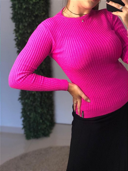 Blusa tricot neon Clearance