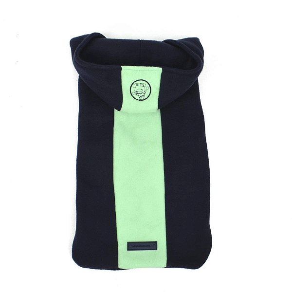 Roupinha Para Pet Cachorro Capa Recortes Bicolor Verde Emporium Distripet