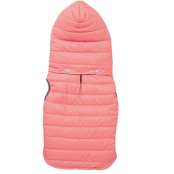 Roupinha Para Pet Cachorro Jaqueta Puffer Pink Emporium Distripet