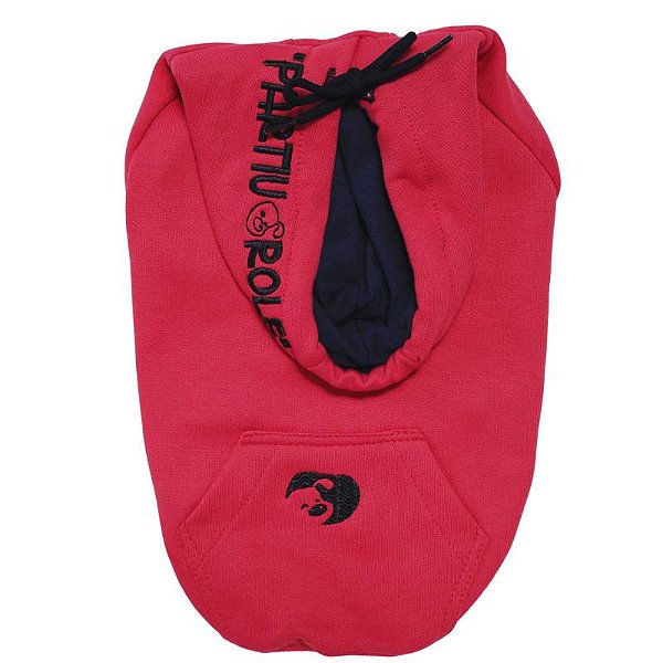 Roupinha para Pet Cachorro Moletom Role Pink Emporium Distripet