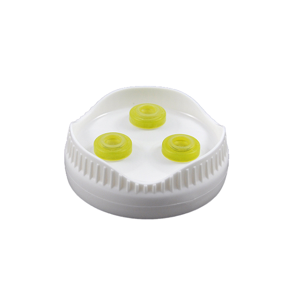 Bico Com 3 Furos e Válvula NSF Amarela Para Porcionador Portion Pal