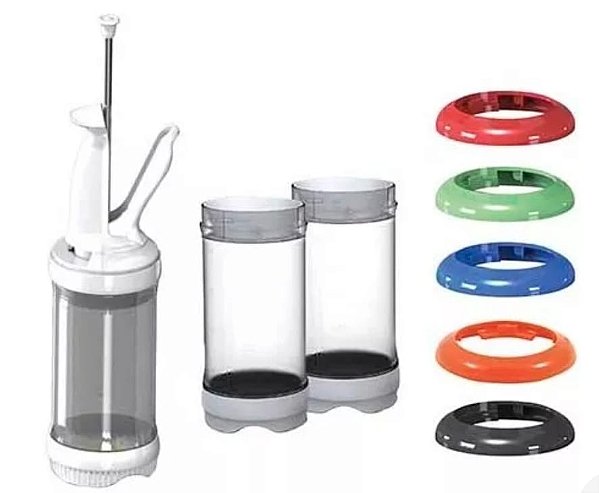 Kit Porcionador Fifo Para Molhos E Caldas 473ml Portion Pal
