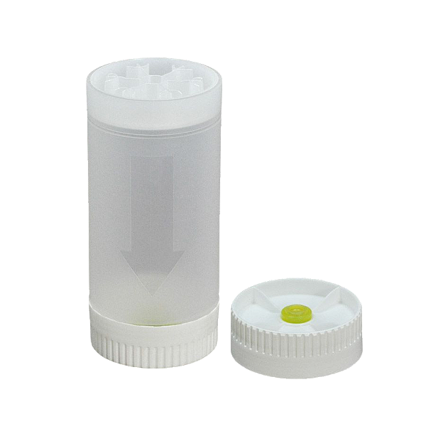 Refil Porcionador Inox FIFO 630ML Com Bico de 1 Válvula Amarela