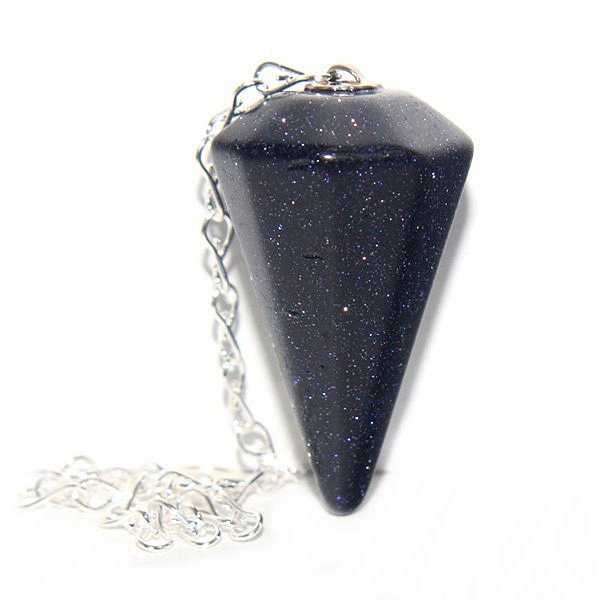 Pendulo Facetado Pedra Estrela Para Radiestesia