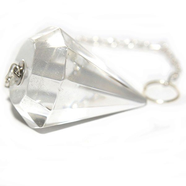 Pendulo Facetado Cristal Super Extra Transparencia