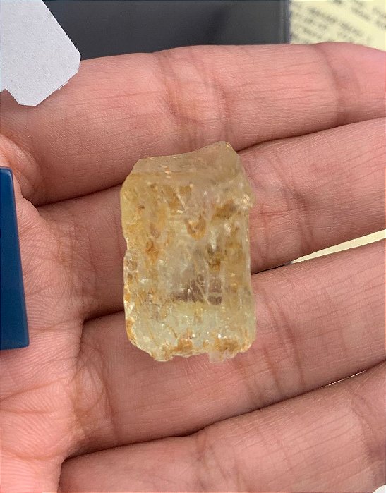 Pingente Kunzita Pedra Bruto Natural Pino Presilha Prata 950
