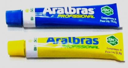 Cola Epoxi Bi Componente para Montagem de Joias 90 minutos