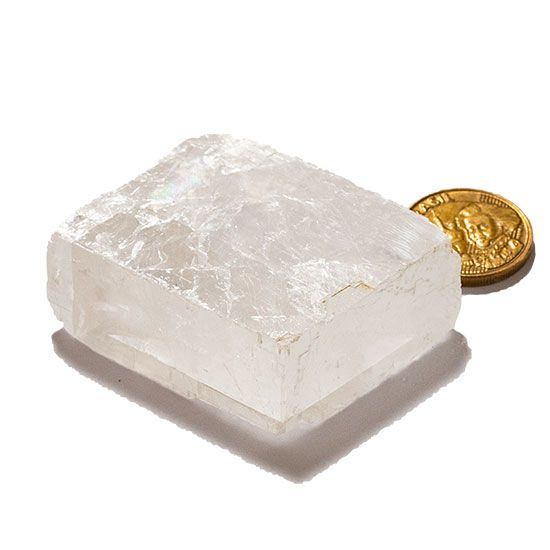 Calcita Otica Pedra do Ano de 2023 Peso 30g  a 49g
