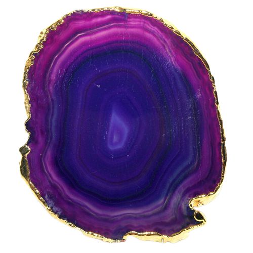 Pop Socket Agata Lilas Natural Suporte P/ Celular