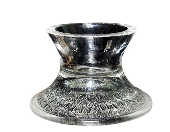 Base Para Esferas Modelo Taça Cristal Suporta de 1kg a 6kg