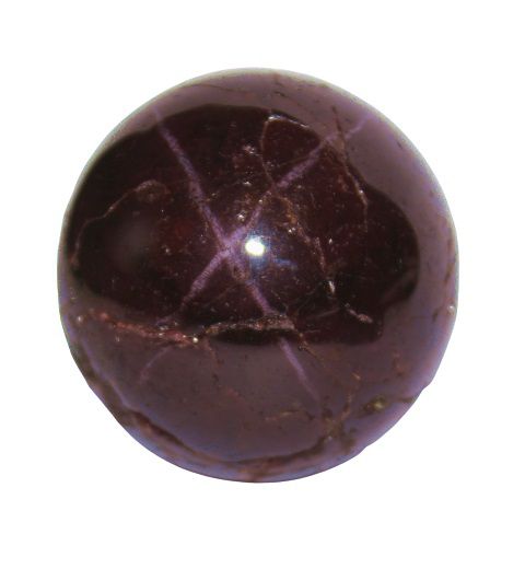 Esfera Rodolita Estrela 41 a 43mm Pedra Natural Garimpo