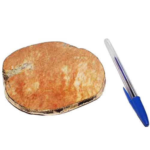 Bandeja Feldspato Borda Dourada Petisqueira p Frios 11cm