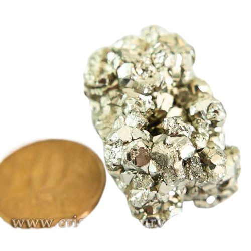 05 Pirita Peruana Natural  45 mm e 60 a 70 gr P/ Orgonite