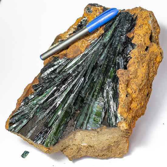 Vivianita Extra Pedra Bruta 25cm Matriz Siderita Natural