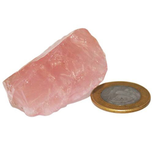 Quartzo Rosa Extra 30 a 45mm Média 35 g Pedra Bruta Classe A