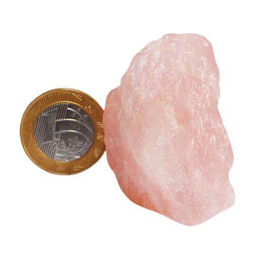 Quartzo Rosa Extra 40 a 55mm Média 50g Pedra Bruta Classe AA