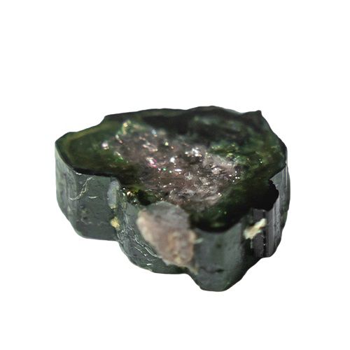 Turmalina Melancia Canudo Fatiado Gema Montar Joias 10mm 3ct