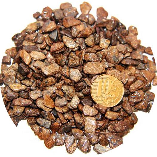 Bronzita Pedra Rolada Míuda Pacotinho 20 Gr Reff 106556