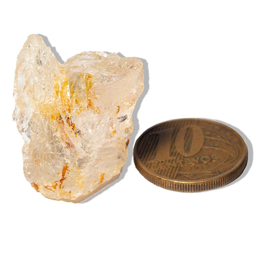 Goshenita ou Berilo Pedra Natural Bruto 45ct