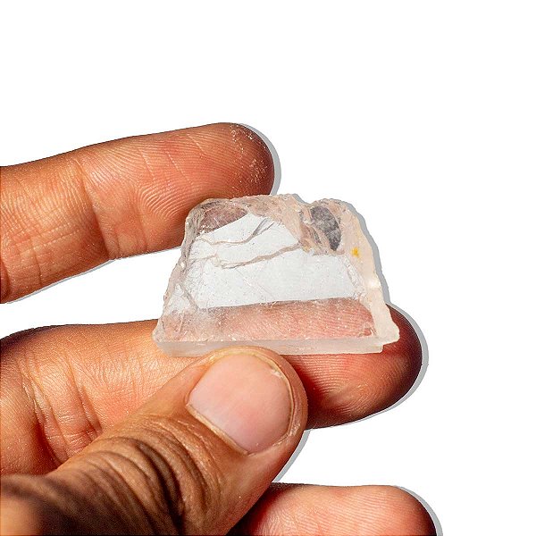 Kit 4 Topázio Branco Chapinha Bruto Natural Pedra de 2025